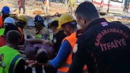 Kahramanmaraş’ta inşaatta iskele çöktü: 1 yaralı