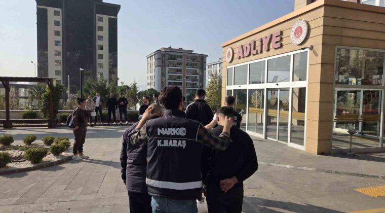 Kahramanmaraş’ta uyuşturucuya 3 tutuklama