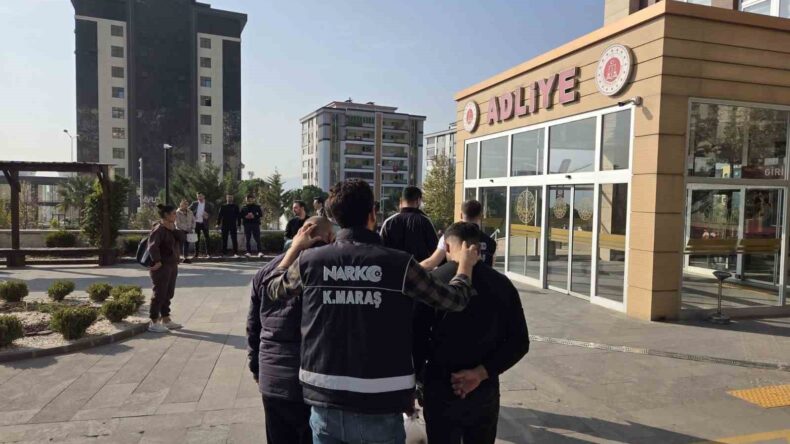 Kahramanmaraş’ta uyuşturucuya 3 tutuklama