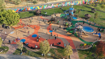 Aliya İzzetbegoviç Millet Bahçesi Yenilenen Yüzüyle Beğeni Topluyor