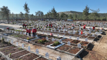 Büyükşehir, Mezarlıklarda Bakım ve Düzenleme Çalışmalarını Sürdürüyor