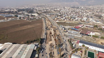 Sanayi Kavşağı Hızla Yükseliyor