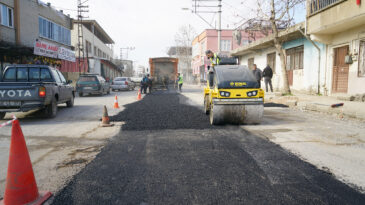 Dulkadiroğlu’nda Bir Caddenin Daha Ulaşım Konforu İyileştiriliyor