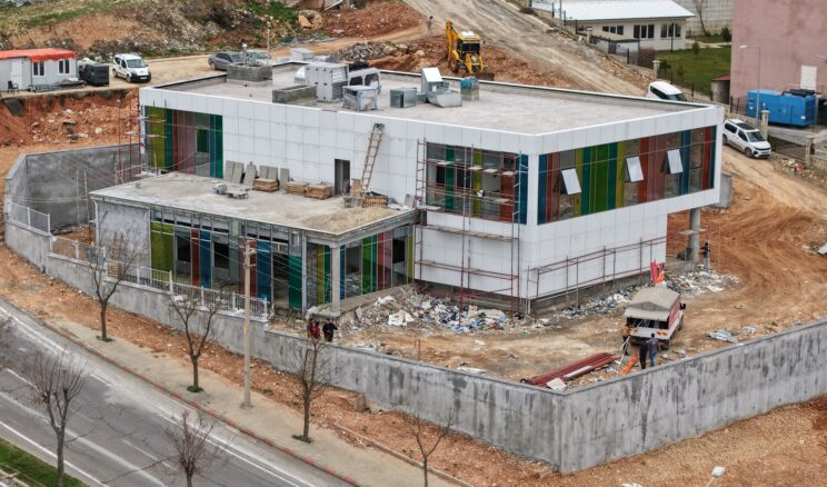 Kahramanmaraş Çocuk Kütüphanesi ve Sanat Merkezi’nde Çalışmalar Son Aşamaya Geldi