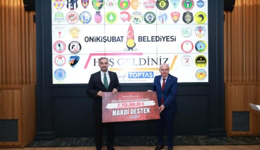 Başkan Hanifi Toptaş’tan Amatör Spora 2 Milyon 750 Bin TL’lik Destek