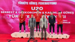Kahramanmaraş’lı Sporcular U20 Serbest Güreş Türkiye Şampiyonası’na damga vurdu.