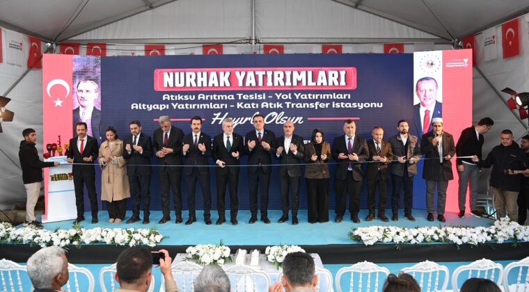 Büyükşehir’in Nurhak Yatırımlarının Açılışı Gerçekleştirildi