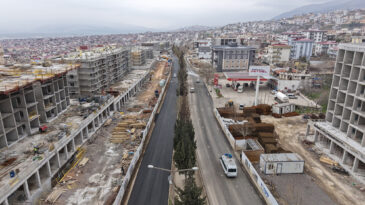 Doğukent Yolu Yenileniyor