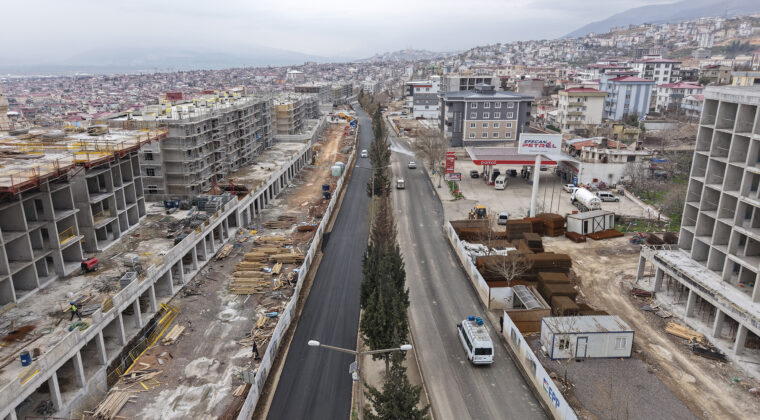 Doğukent Yolu Yenileniyor