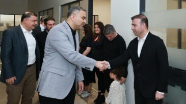 Başkan Toptaş Personelleriyle Bayramlaştı