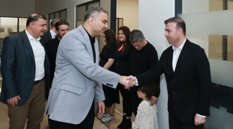 Başkan Toptaş Personelleriyle Bayramlaştı